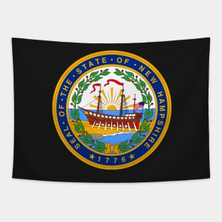 New Hampshire Coat of Arms Tapestry