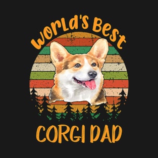 World'S Best Corgi Dad (289) T-Shirt