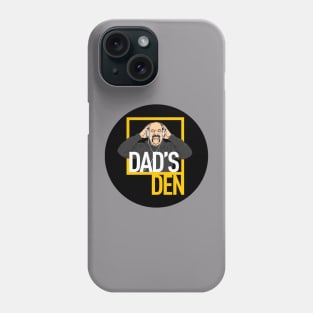 Dad's Den Logo Black Phone Case