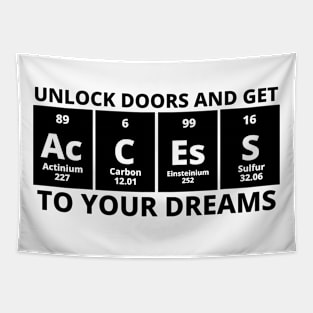 Unlock Doors And Get Access To Your Dreams Tapestry