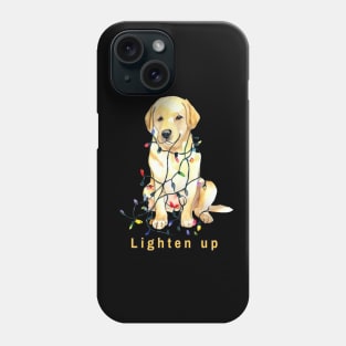 Lighten up Yellow Labrador Phone Case