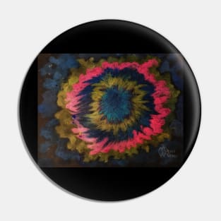 Abstract Oil Spill Pin