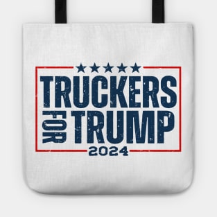 Vintage Truckers For Trump 2024 Tote