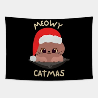 Meow Catmas Tapestry