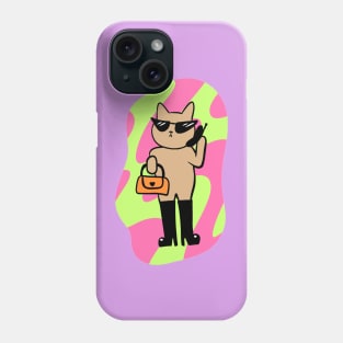 boss bitch cat Phone Case