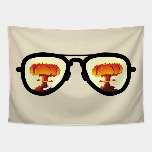 The Future's So Bright, I've Got to Wear Shades Tapestry by Marshmalone