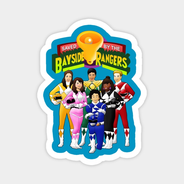 Go! Go! Bayside Rangers! Magnet by looeyq