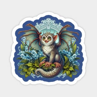 Monkey Dragon Magnet