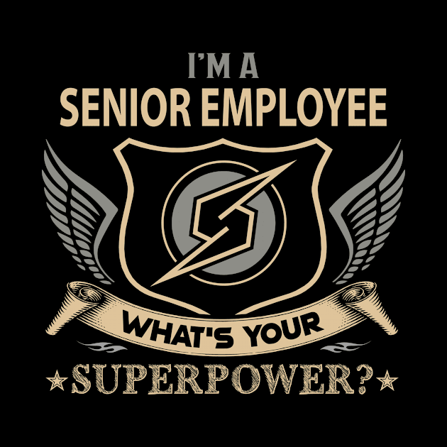 Senior Employee - Superpower by connieramonaa