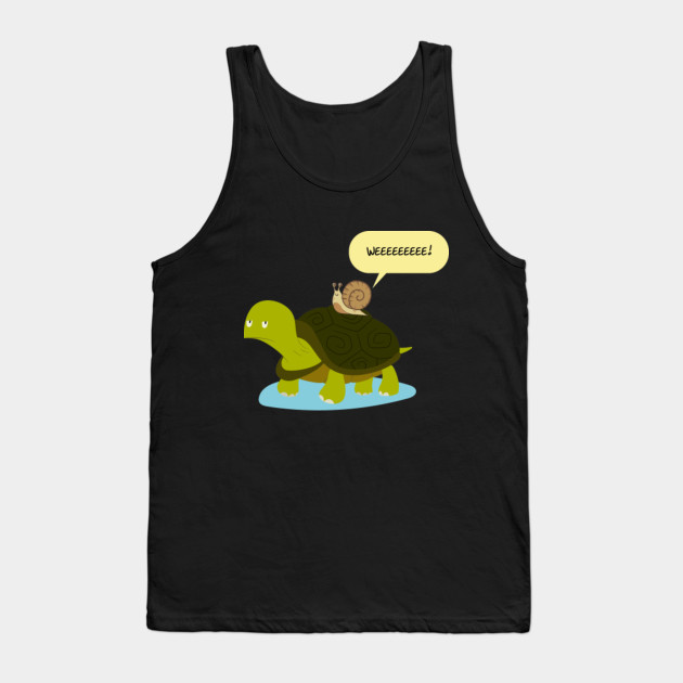 Snail On Turtle Weeeee Funny Pets Animals Humor