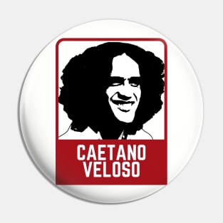 Caetano veloso ~~~ 70s retro Pin