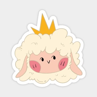 Cute Queen Lamb Magnet