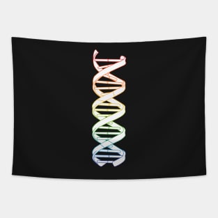 DNA Double Helix Rainbow Rosalind Watson Crick SCIENCE Biology Tapestry