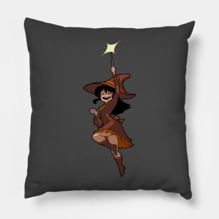 Spell Yeah Cute Witch Fall Outfit Variant (No Text) Pillow