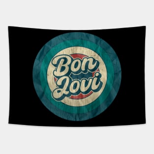 Bon Jovi - Retro Circle Tapestry