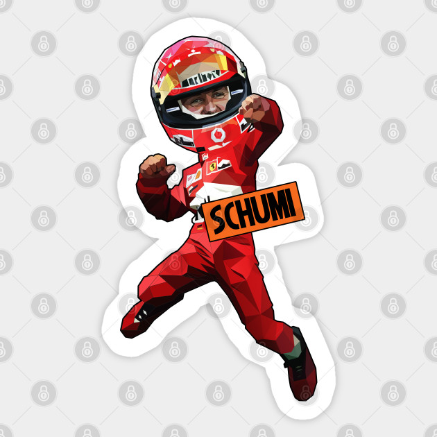 Michael Schumacher Pop Art Michael Schumacher Sticker Teepublic Uk