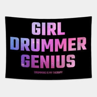 drummer girl Tapestry