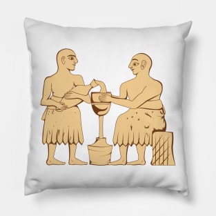 Sumerian Making Beer Pillow