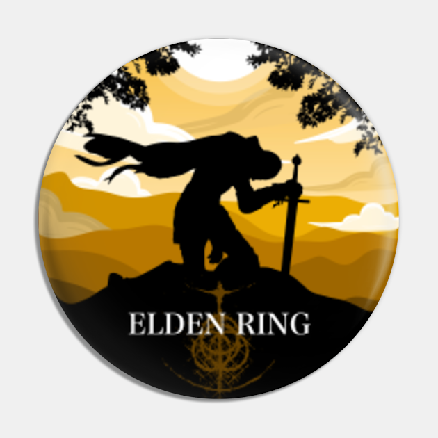 Elden Ring The Elden Ring Tarnished Elden Ring Pin TeePublic