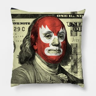 Masked Franklin Pillow