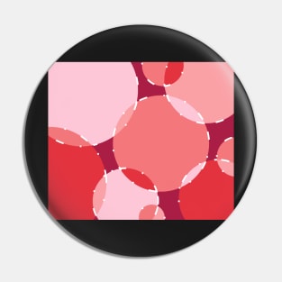 Pink Shade Ellipse Pattern Pin