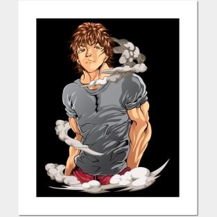 Baki and Yujiro Poster for Sale by BRSRK