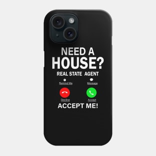 Funny Real Estate Agent Realtor Property House Seller Gift Phone Case