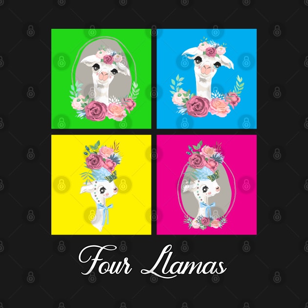 Four Llamas by Jay Diloy