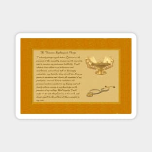 The Florence Nightingale Pledge Magnet