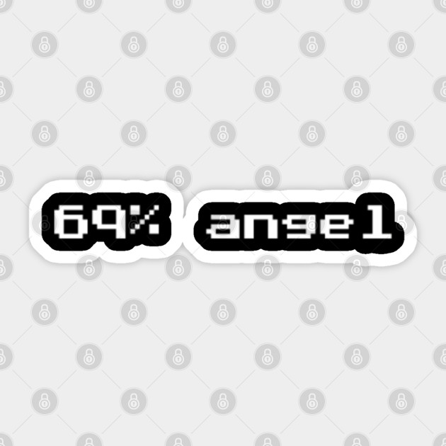 69 Angel Tumblr Tumblr Aesthetic Tumblr Sticker Teepublic