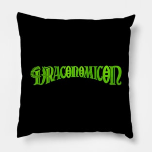 Draconomicon (Dragon Green) Pillow