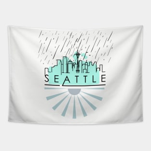 Seattle Sunshine Tapestry