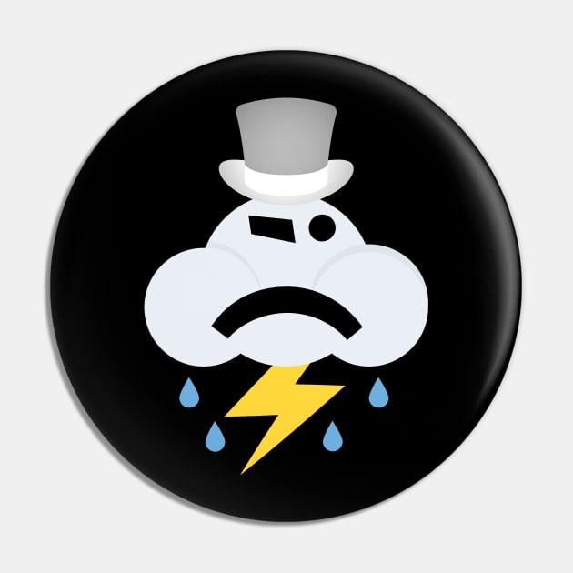 Thundery Emotion Pin by IBMClothing