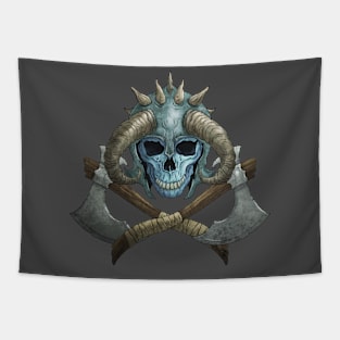 Viking Skull Tapestry