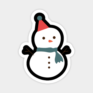 Snowman Magnet