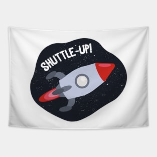 Spaceship Shuttle | Gift Ideas | Funny Astronomy Tapestry