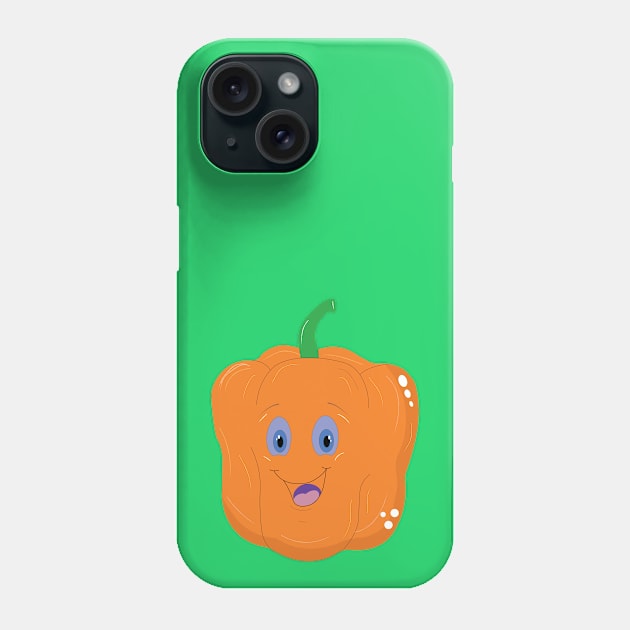 pepper Phone Case by illustrations-boom