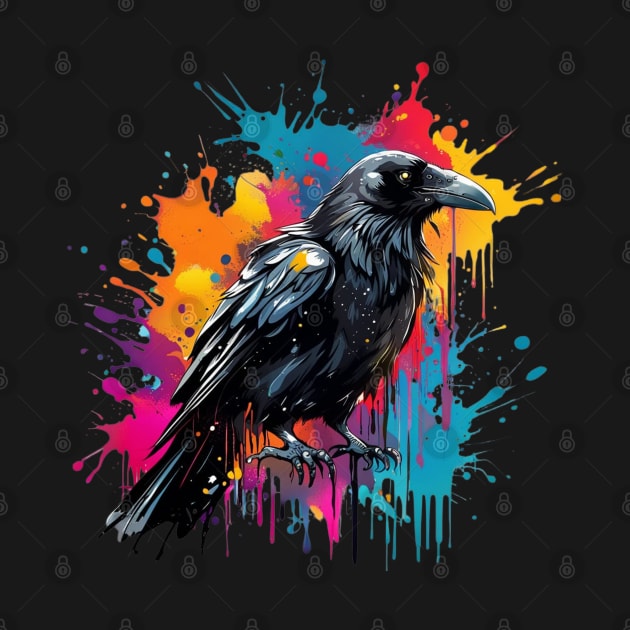 black scary crow by mdr design