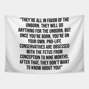 George Carlin Quote Tapestry