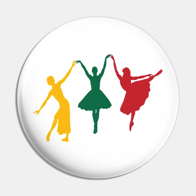 Balerina Pin by Ernesta 