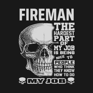 funny fireman T-Shirt