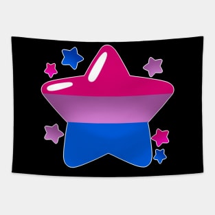 LGBTQ+ Pride Flag Stars - Bisexual Tapestry