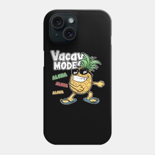 Floss Dance Pineapple Vacay Mode Aloha Hawaii Phone Case