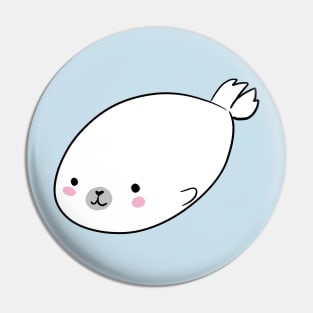 Cute baby seal Pin