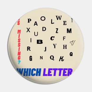 ABCD A TO Z Pin