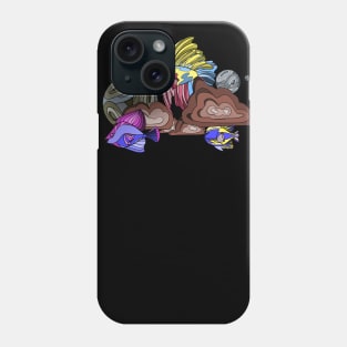 trippy fish Phone Case