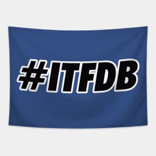 ITFDB, Black v3 Tapestry