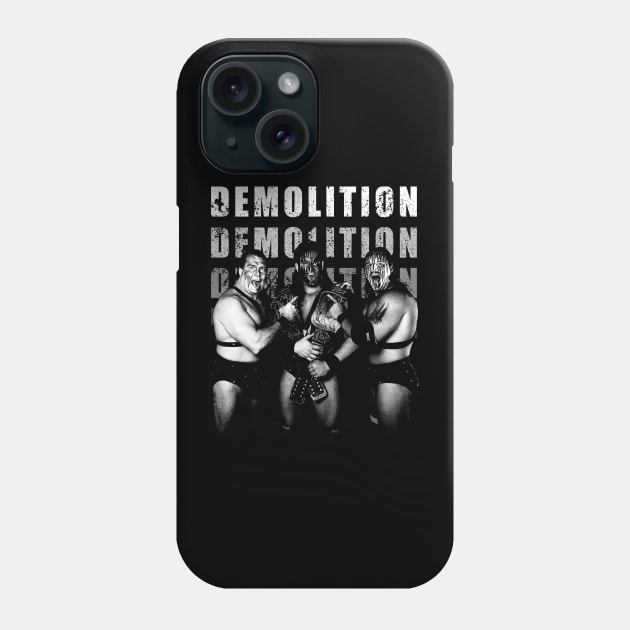 Demolition Trio Phone Case by RetroVania