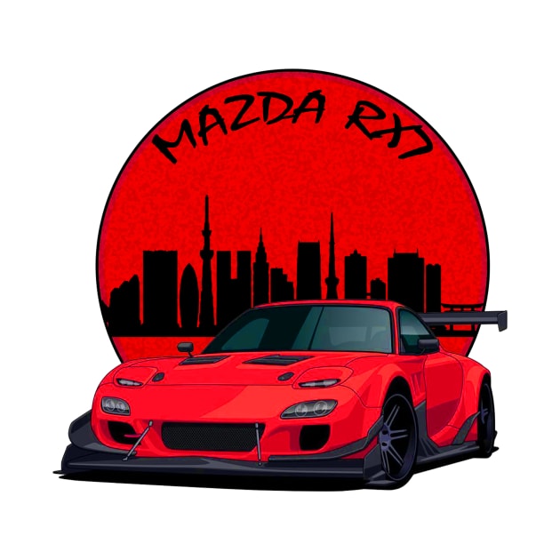 Mazda RX7, JDM by T-JD