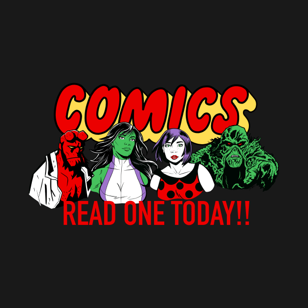Comics: Read One Today Series 7 by elliotcomicart